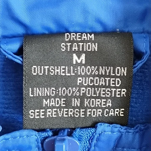 Vintage 80's 90's Couple's Set Windbreaker Size Medium Destination Souvenir - Picture 8 of 9